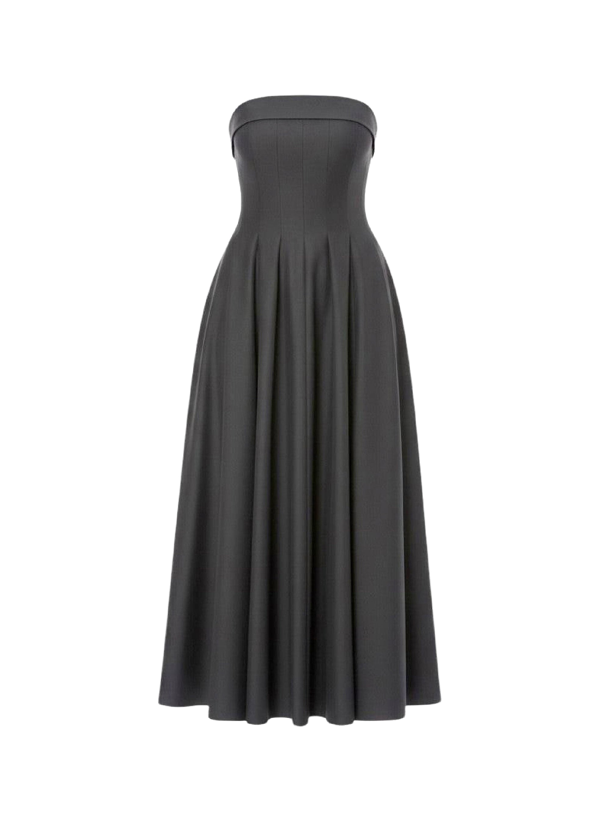 Robe longue en laine - Grey