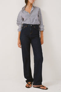 Pantalon ample en denim - One Wash
