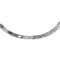 5 mm steel choker - Silver