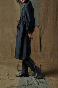 NOIR ROBE CHAINE & TRAME SUSIE