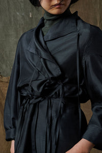 NOIR ROBE CHAINE & TRAME SUSIE