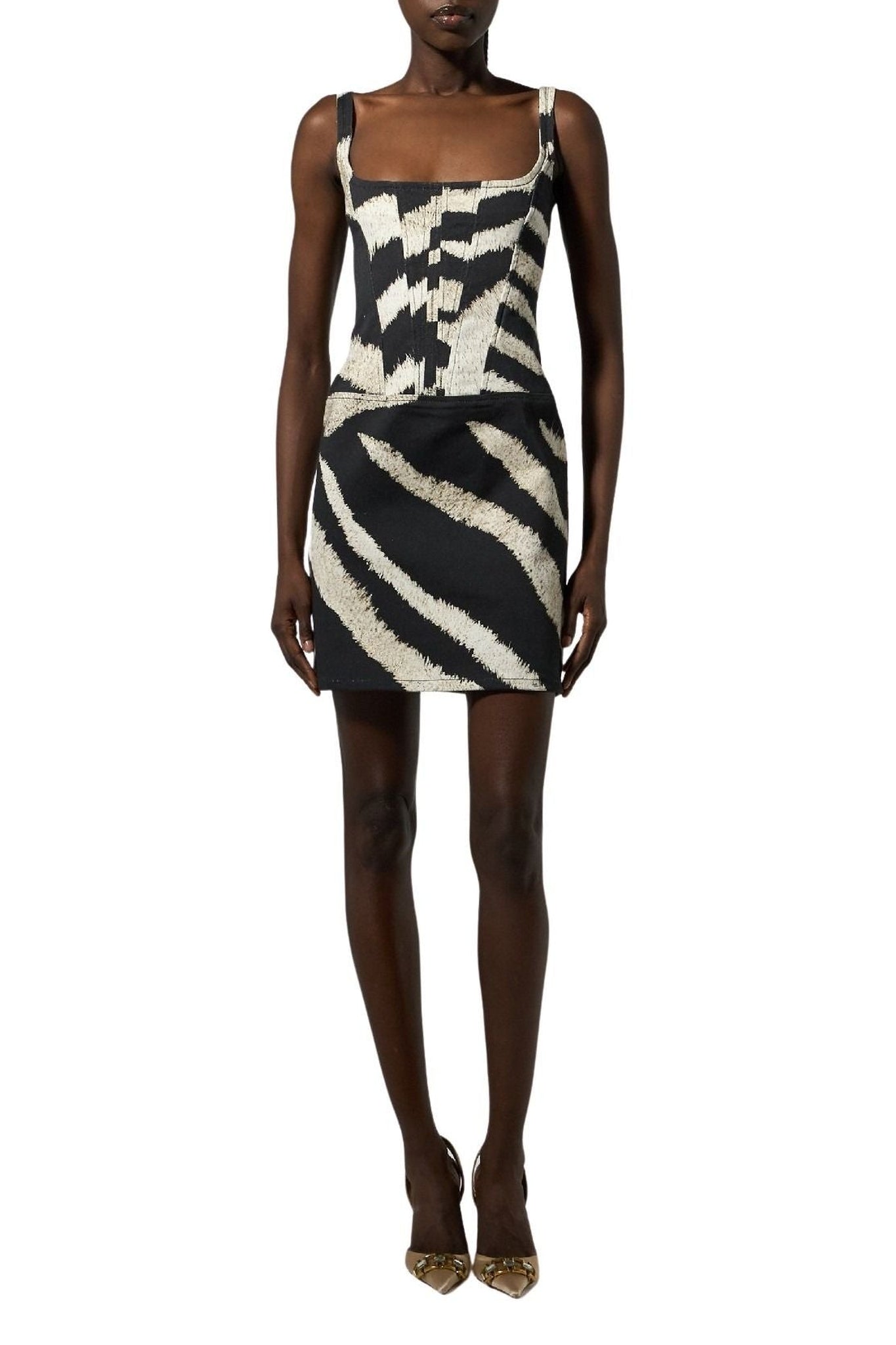 BLACK & WHITE // ABITO/DRESS