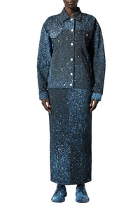BLUE // GIUBBINO/JACKET