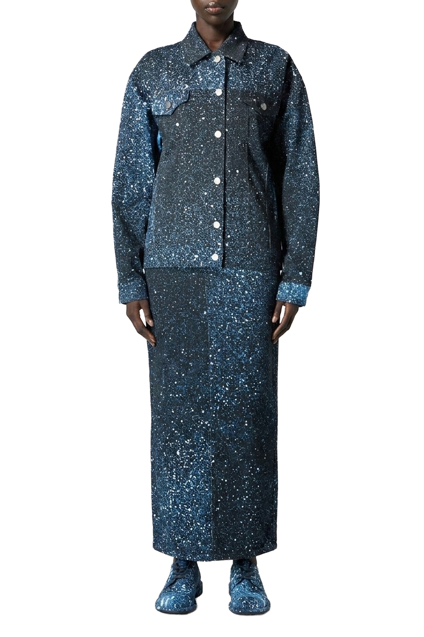 BLUE // GIUBBINO/JACKET
