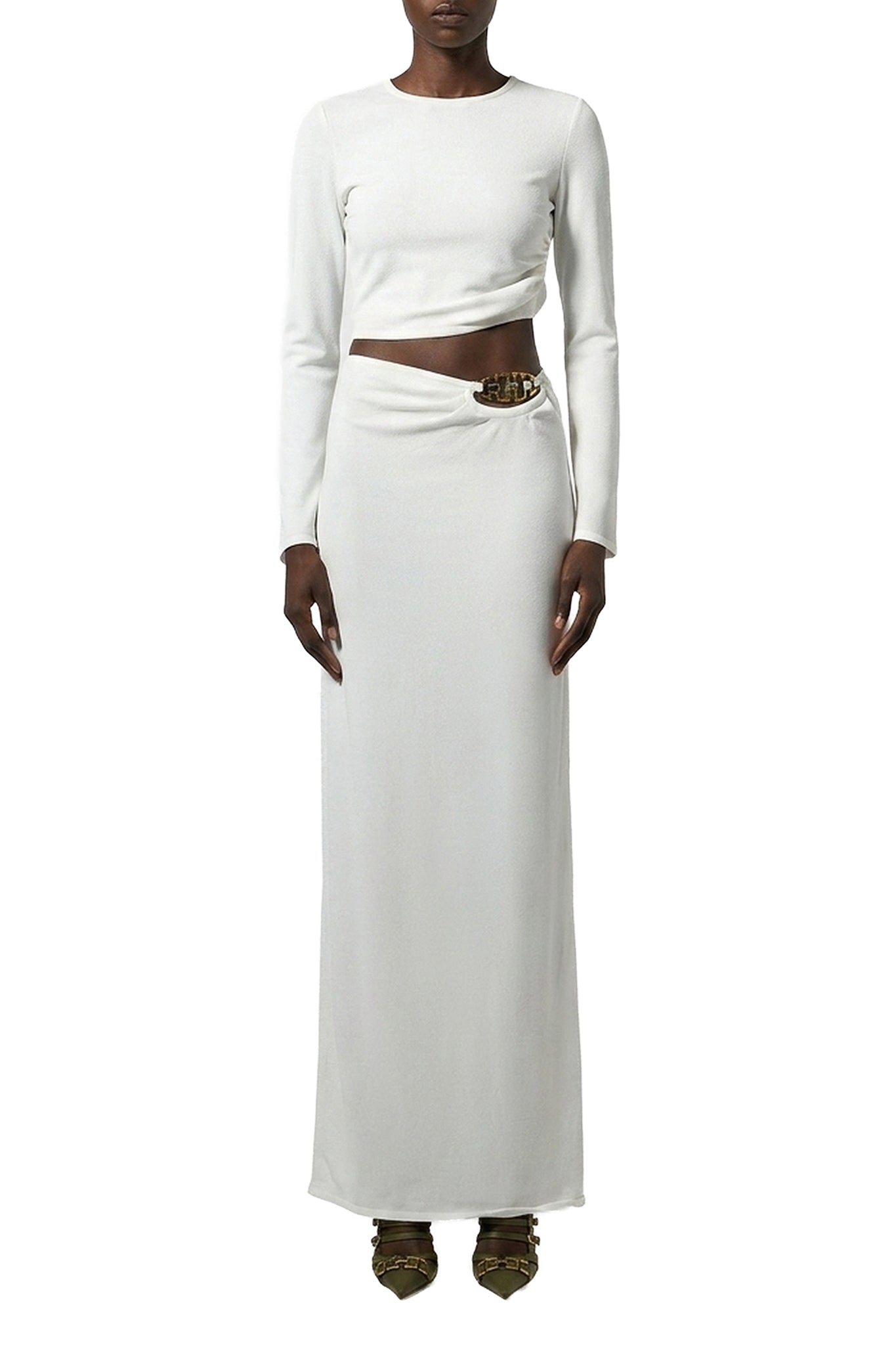 Jupe longue - White