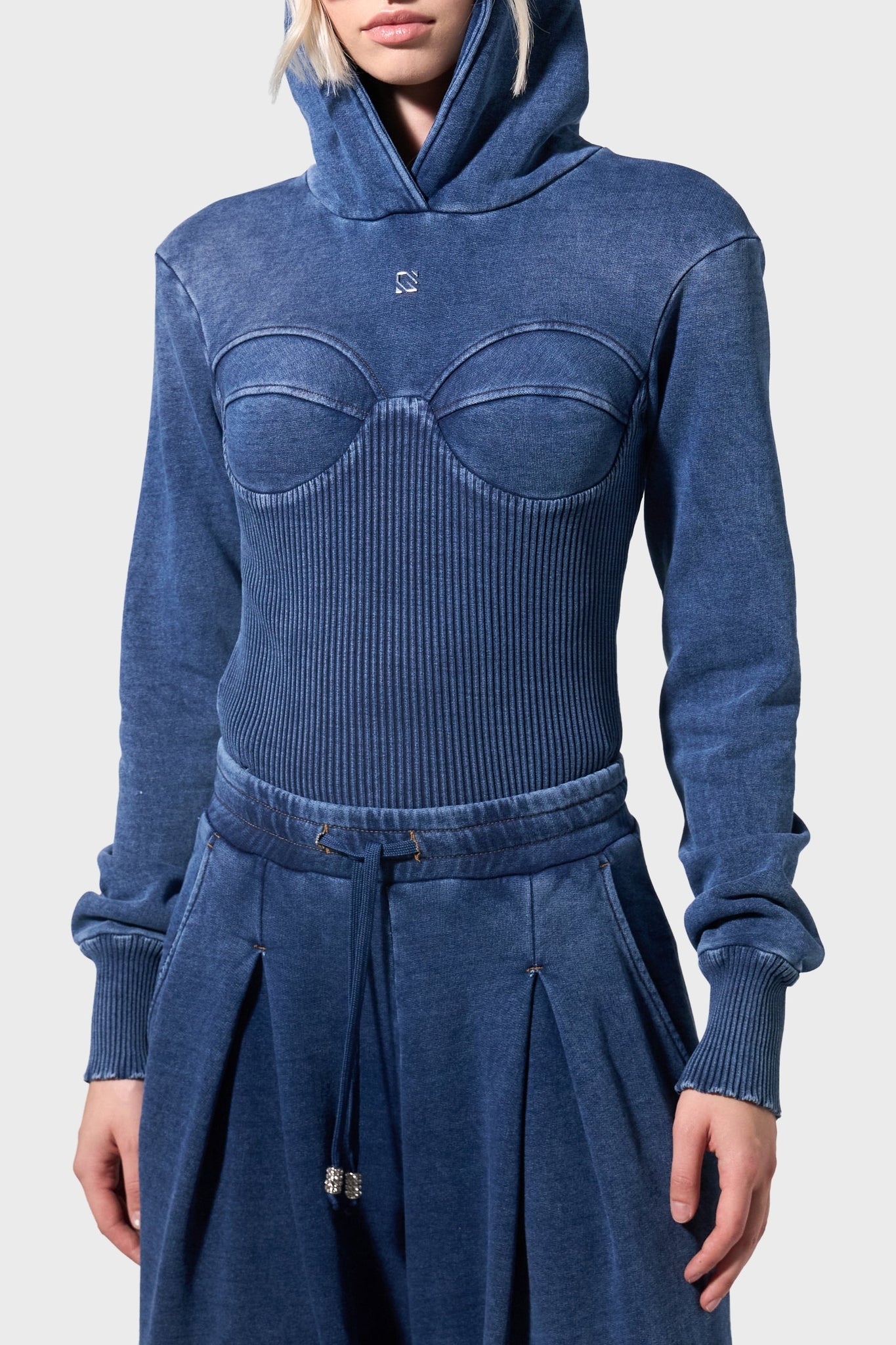 Sweatshirt à capuche - Blue