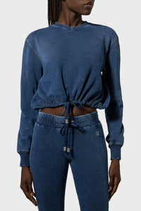 Sweatshirt à capuche - Blue