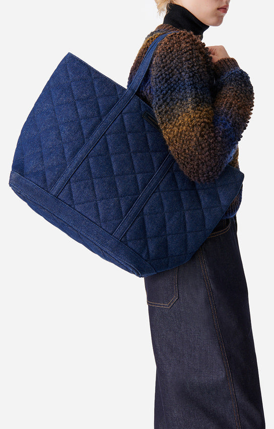 Cabas XL en toile - Denim
