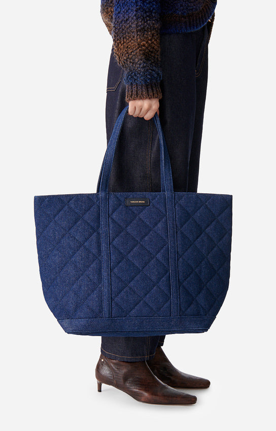 Cabas XL en toile - Denim
