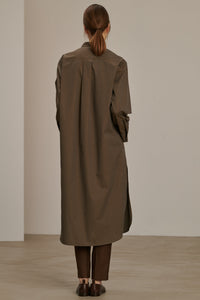ANTHRACITE/BRONZE ROBE CHAINE & TRAME AKIKO
