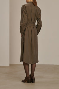 ANTHRACITE/BRONZE ROBE CHAINE & TRAME AKIKO