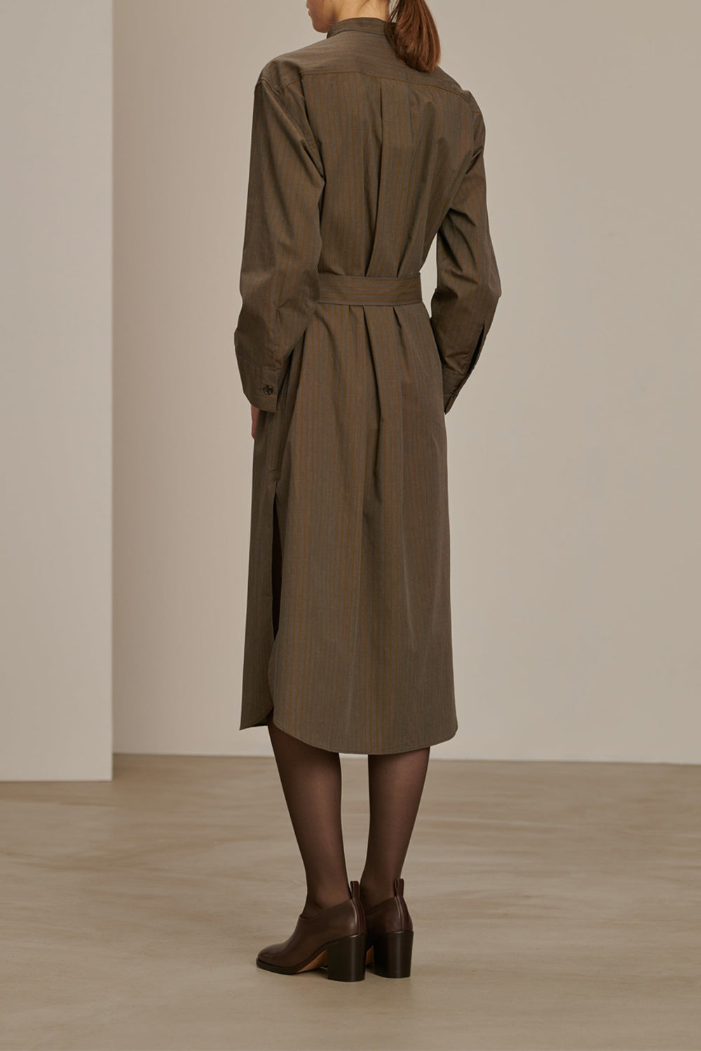 ANTHRACITE/BRONZE ROBE CHAINE & TRAME AKIKO