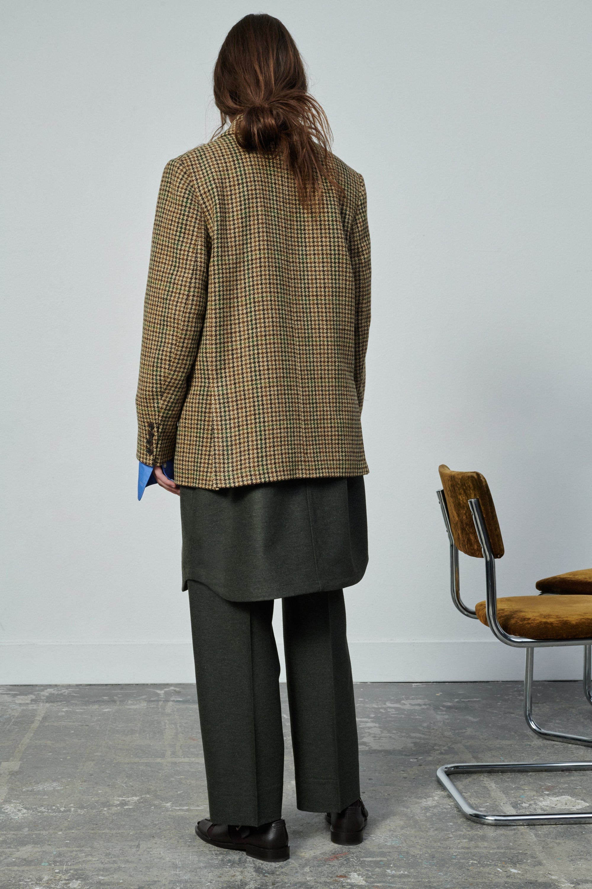 Sevres wool blazer - Beige & Brown