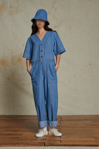 BLEU COMBIPANTALON ALISON