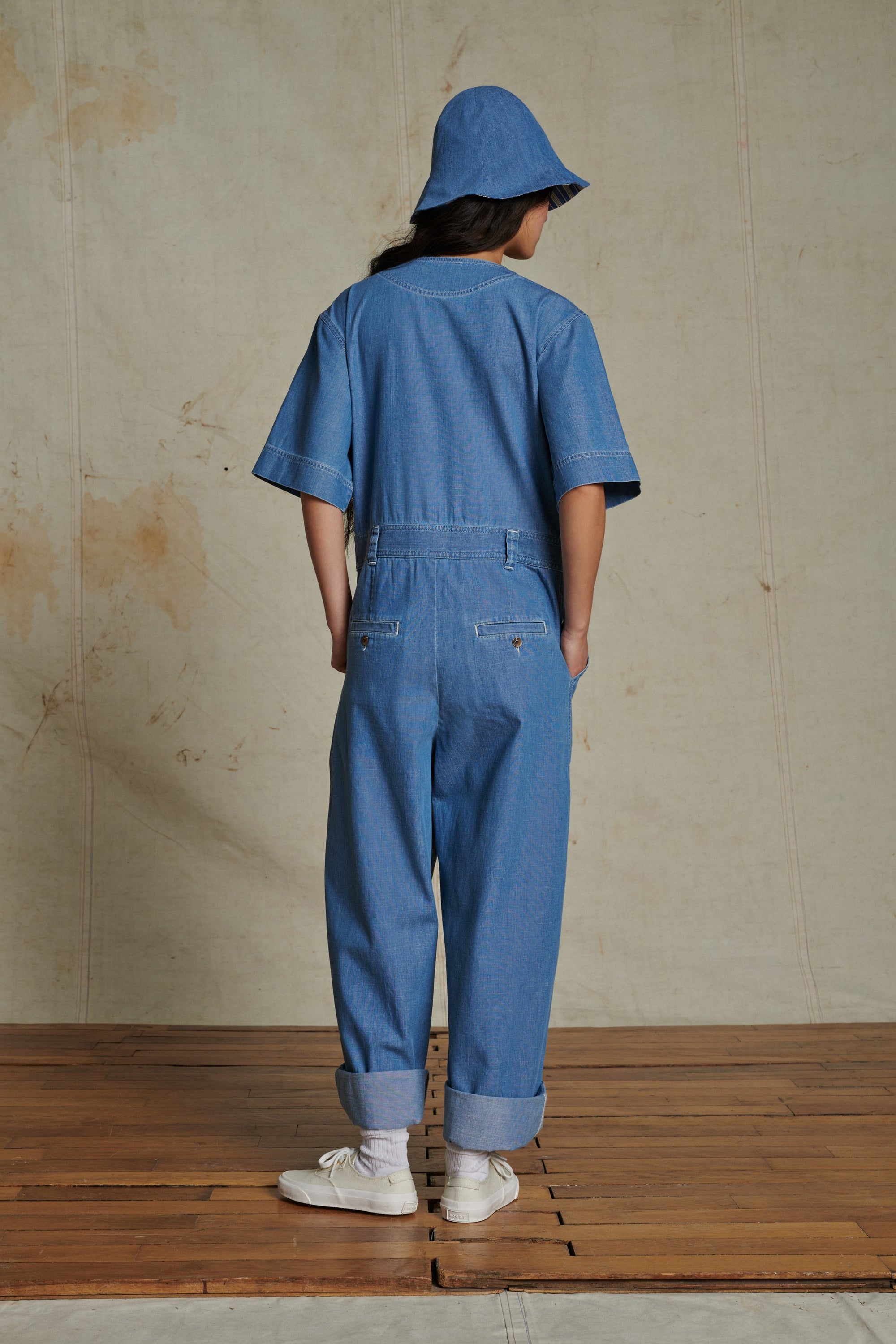 BLEU COMBIPANTALON ALISON