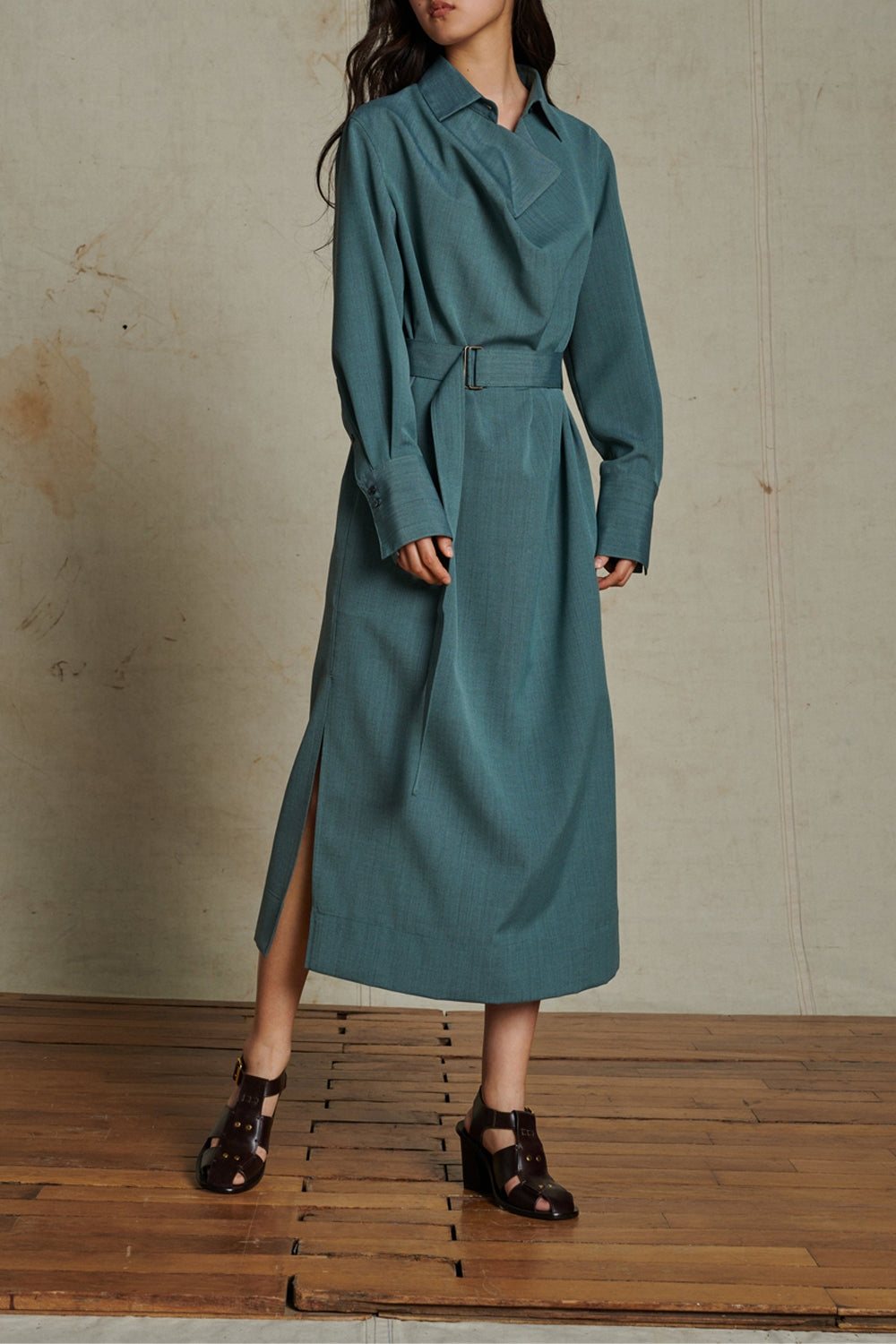 VERT D'EAU ROBE CHAINE & TRAME ARPEGE