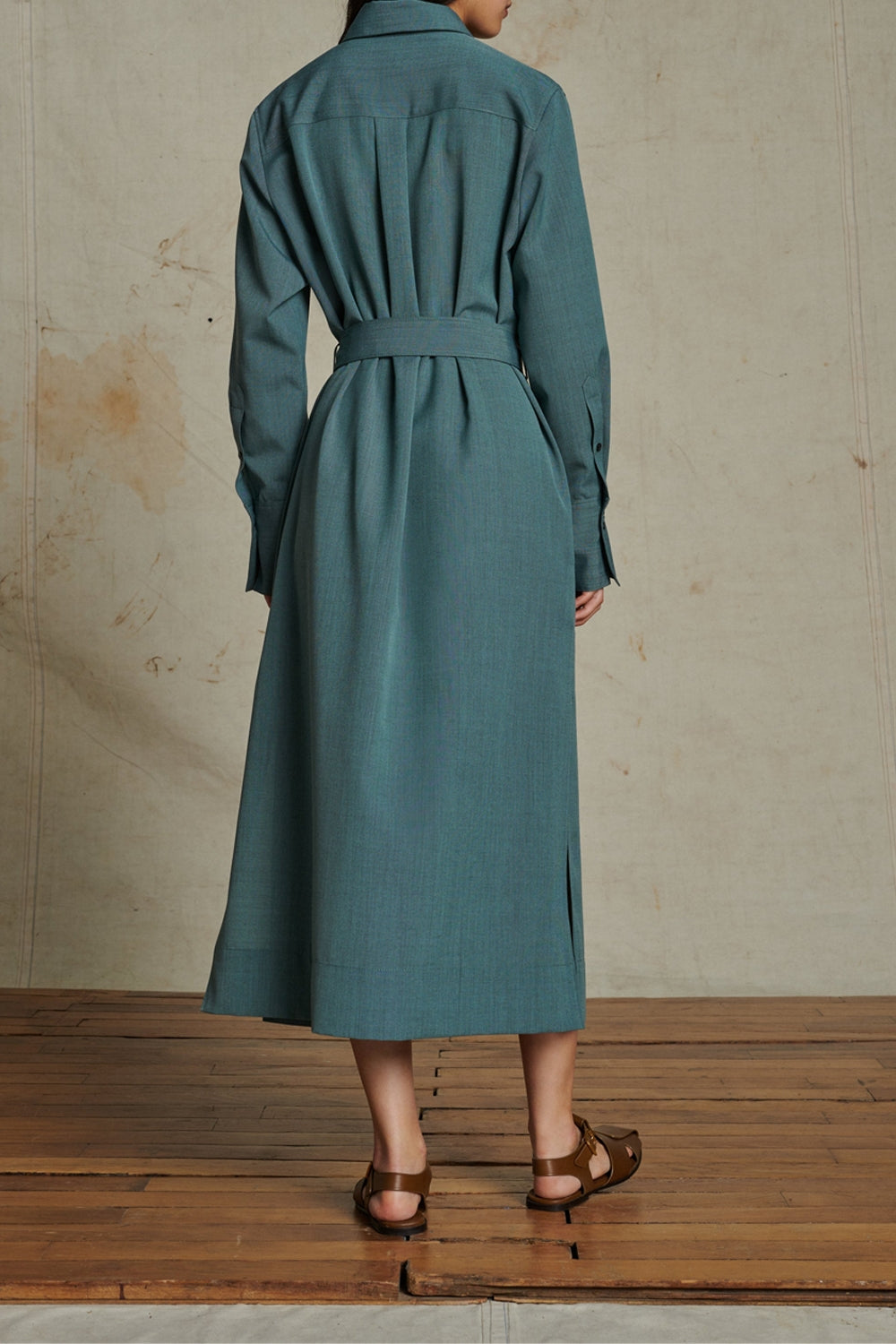 VERT D'EAU ROBE CHAINE & TRAME ARPEGE