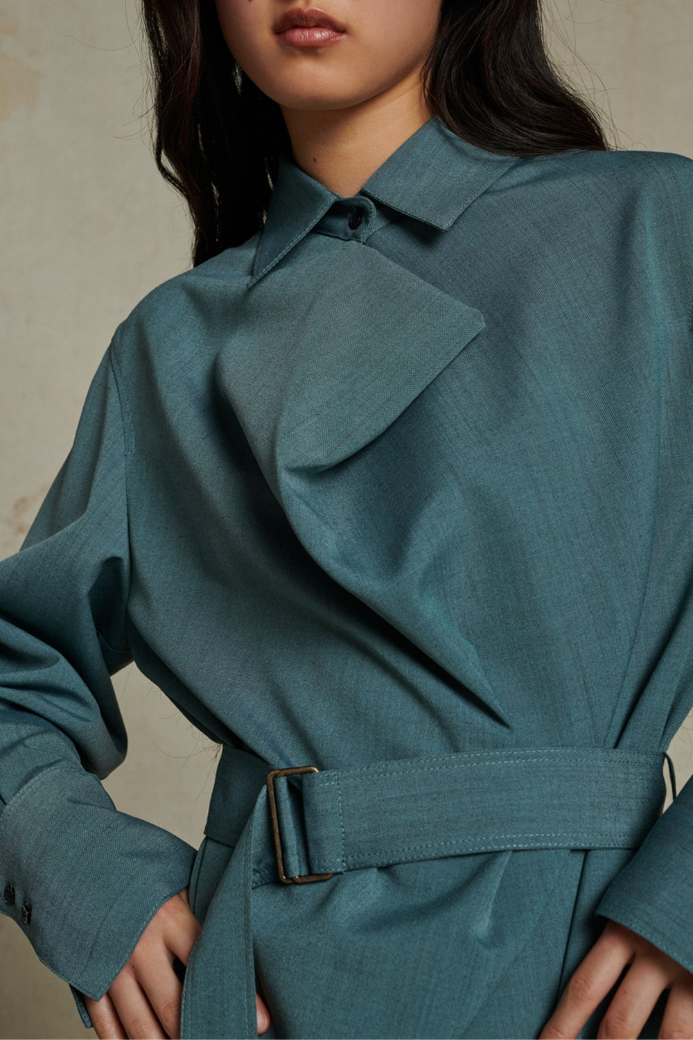 VERT D'EAU ROBE CHAINE & TRAME ARPEGE