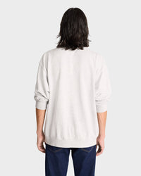 Sweatshirt à col rond imprimé - Heather Gray