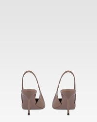 Taupe Slingbacks - Taupe