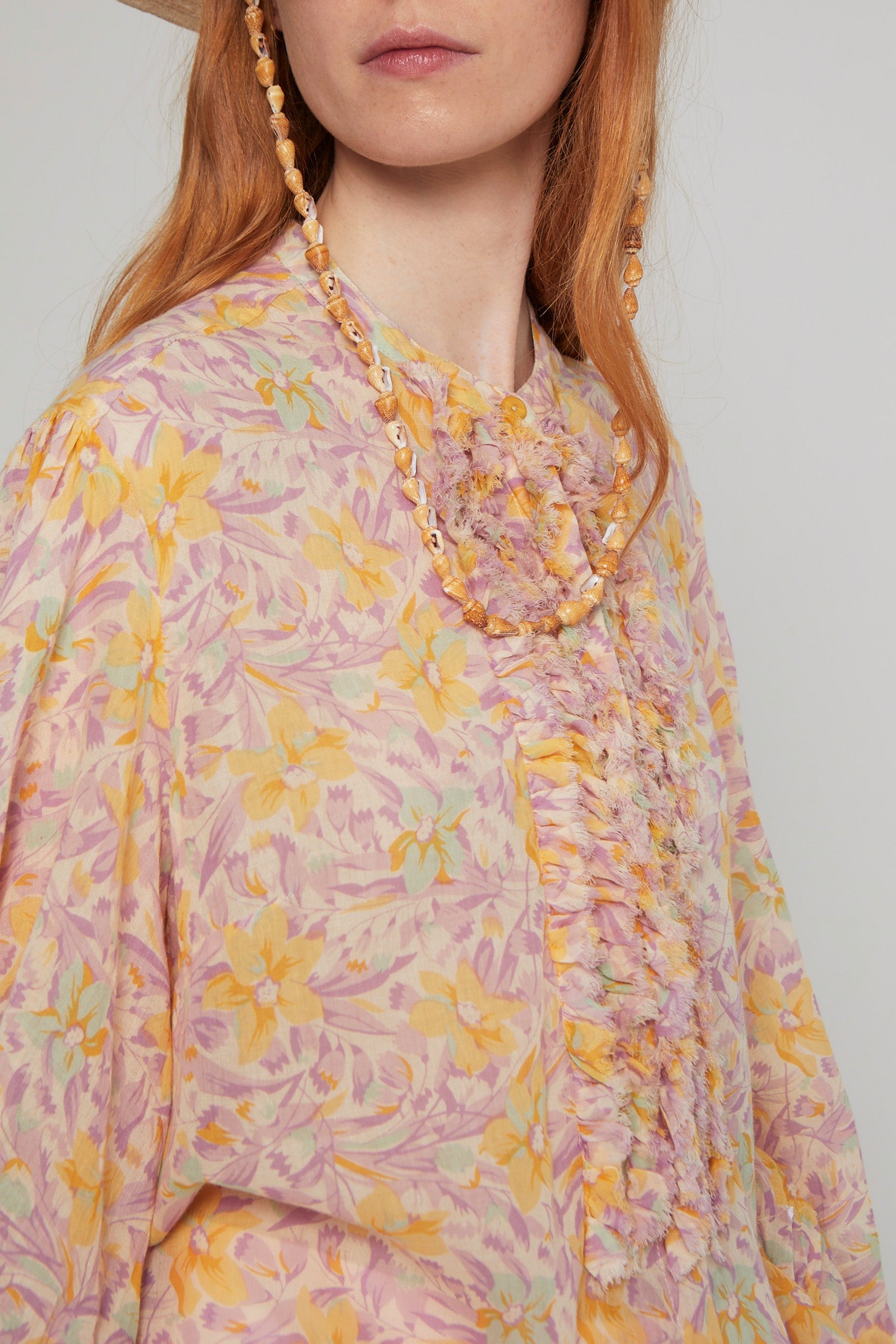 ZNOSTOCK_PINK SHIRT MAGUETTE - Pink