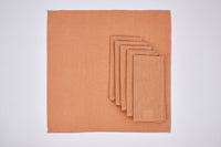 SET DE 6 SERVIETTE PHILLS TOASTED NUT