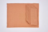 SET DE 6 PLACEMAT PHILLS TOASTED NUT