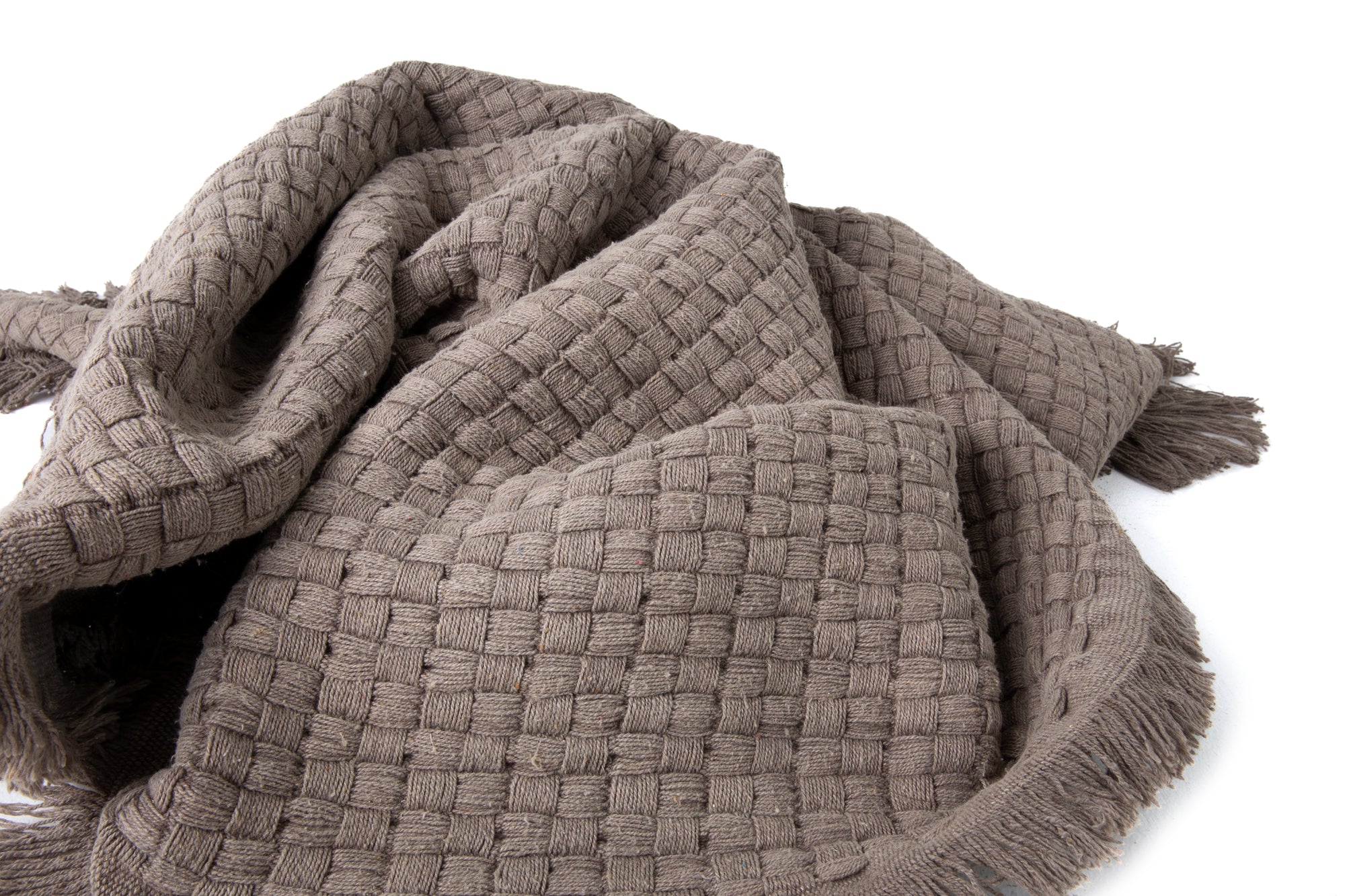 PLAID KAMPUR TAUPE