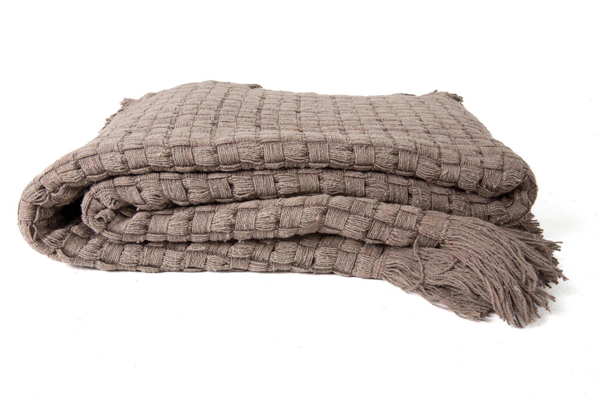 PLAID KAMPUR TAUPE