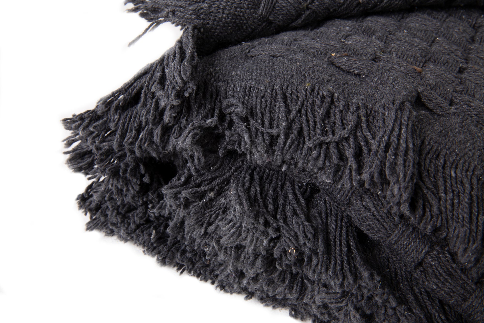 PLAID KAMPUR NOIR