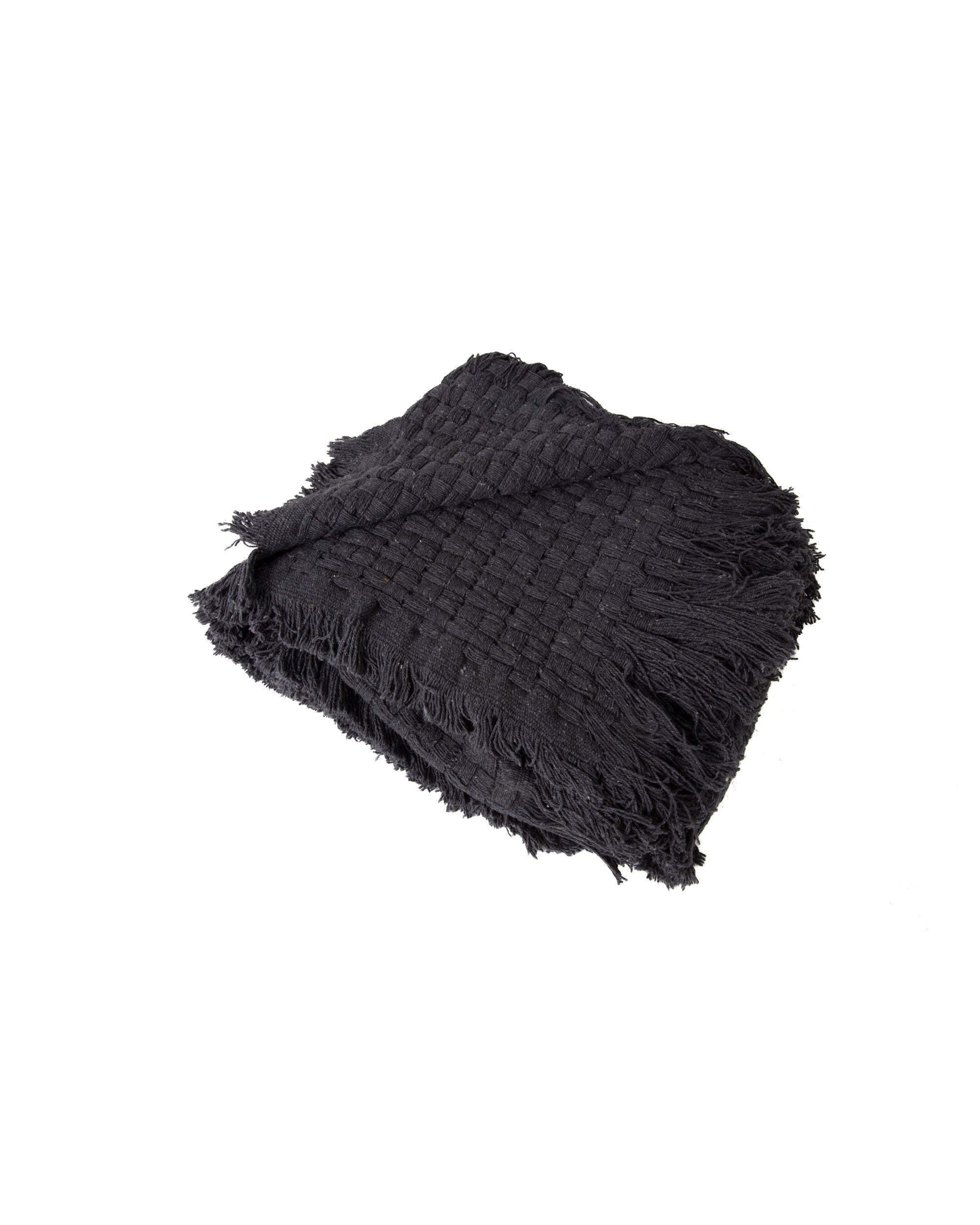 PLAID KAMPUR NOIR