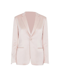 Blazer en satin brillant - Pink