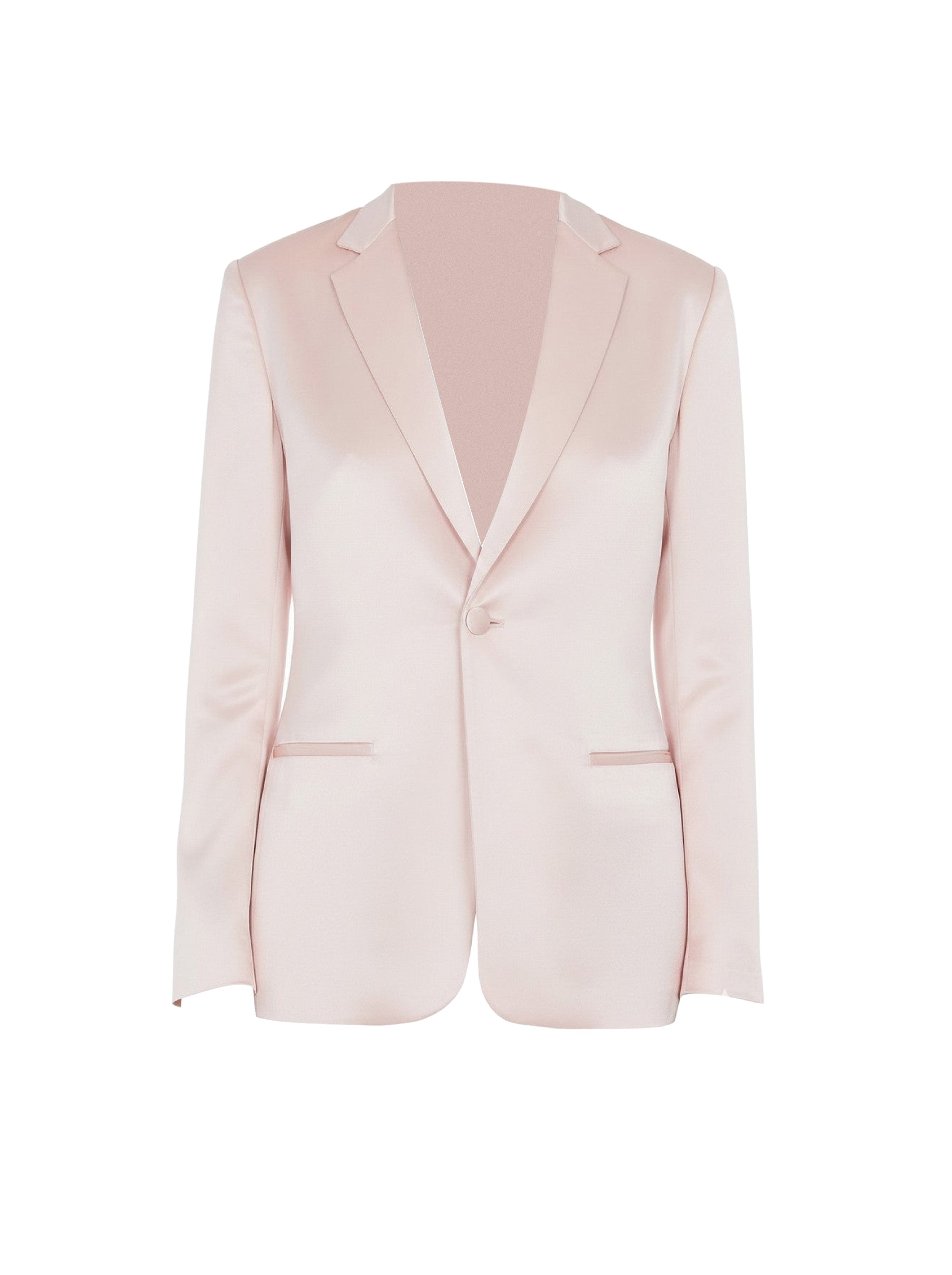 Blazer en satin brillant - Pink