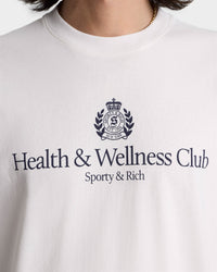 T-shirt H&W Crest à impression - White