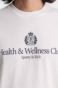 T-shirt H&W Crest à impression - White