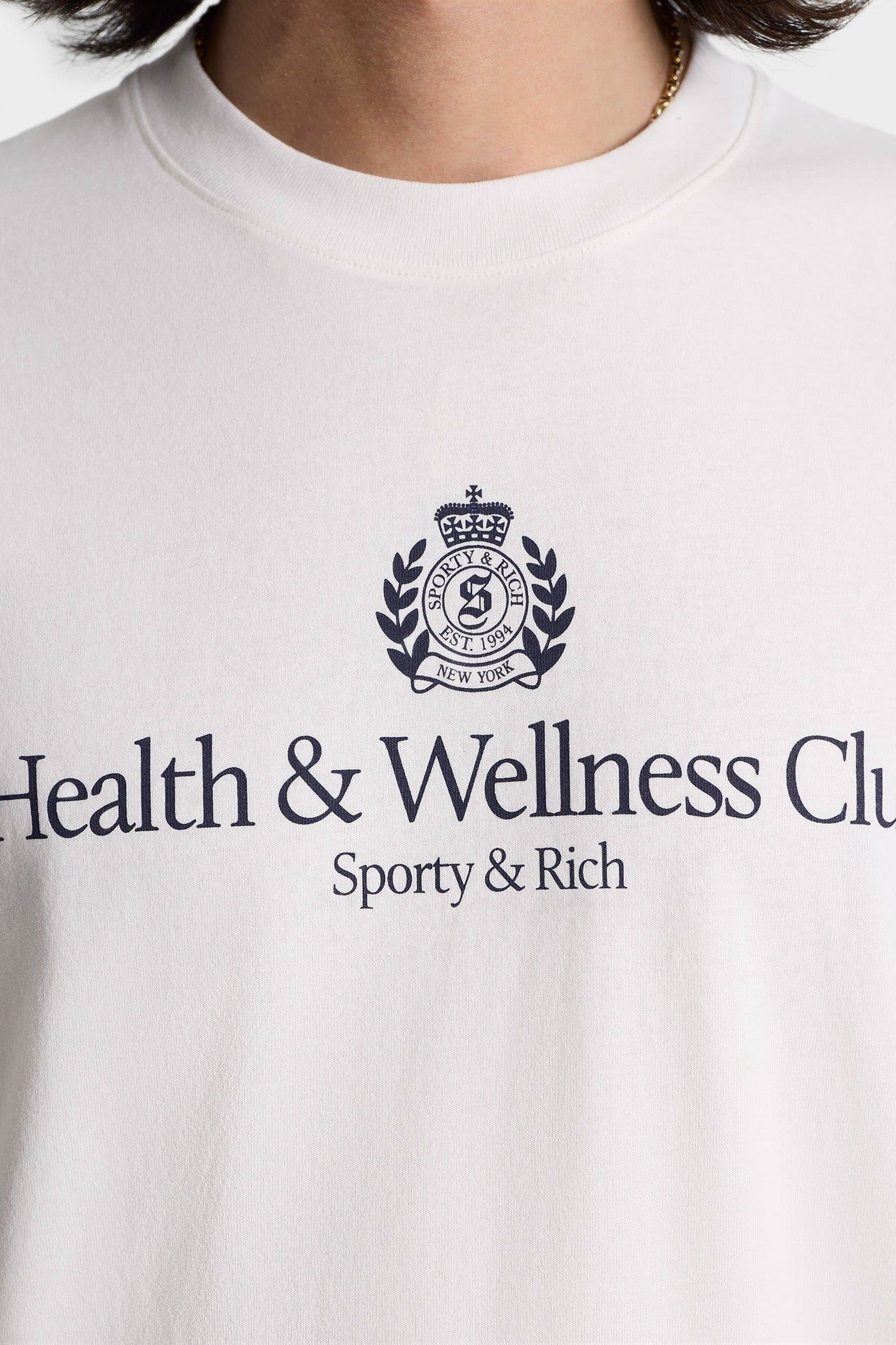 T-shirt H&W Crest à impression - White