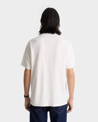 T-shirt H&W Crest à impression - White