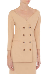 Veste de tailleur en laine - Brown & Yellow