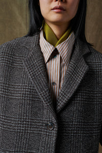 MARRON/GRIS _ Manteau Rochester - Marron & gris