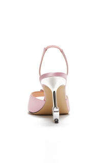 Cristal Heart 95 Slingback with rhinestones - Pink