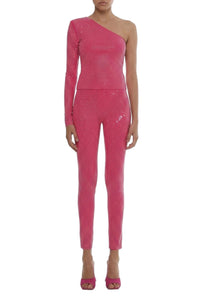 Legging à cristaux - Raspberry