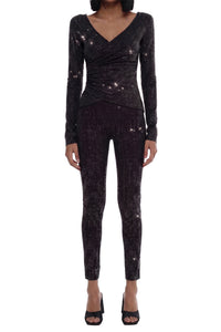 RECOLO BLACK /// Legging à cristaux - Black