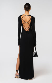 Halter dress - Black