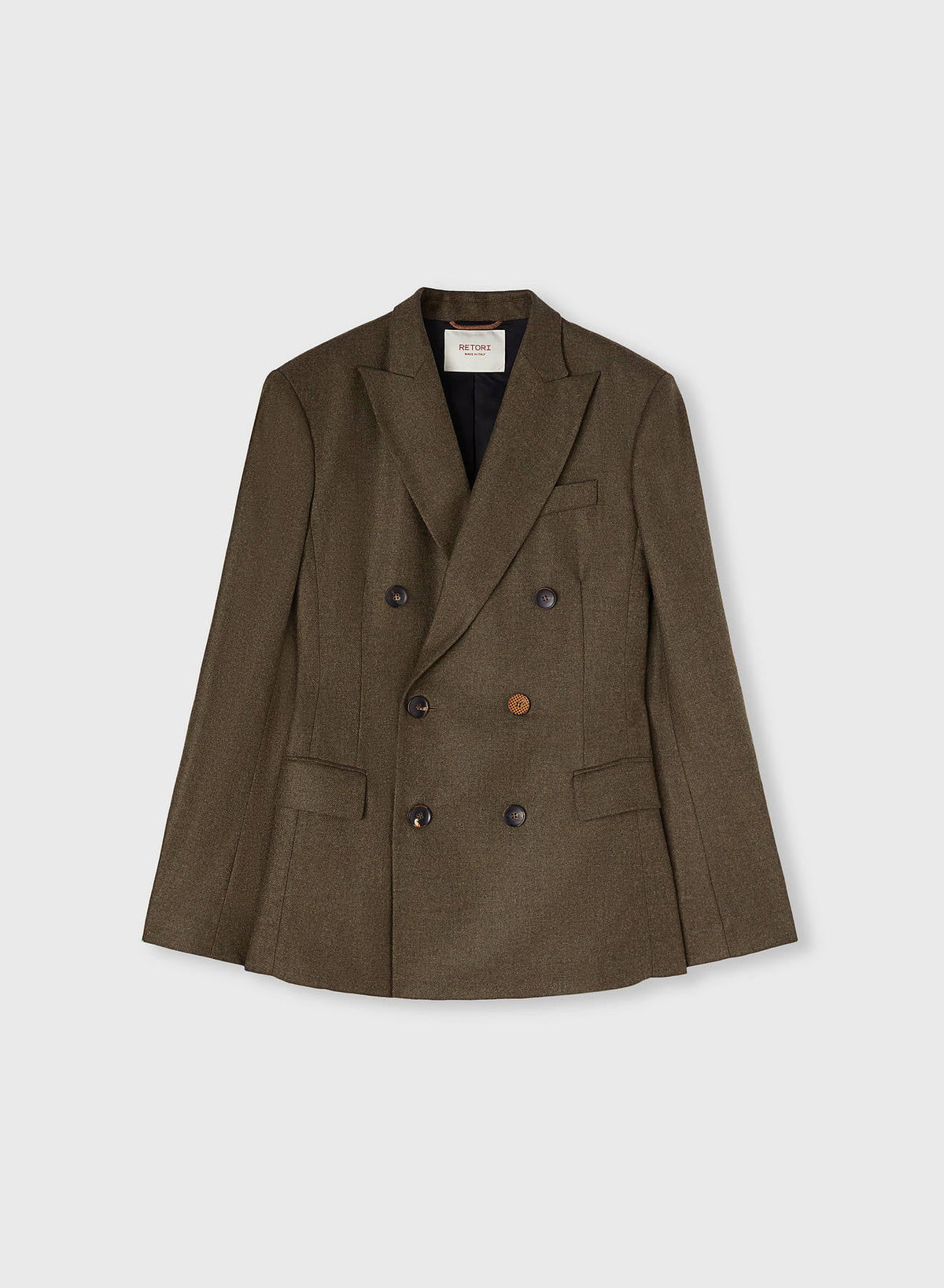 MILITARY GREEN TAILORING JACKET