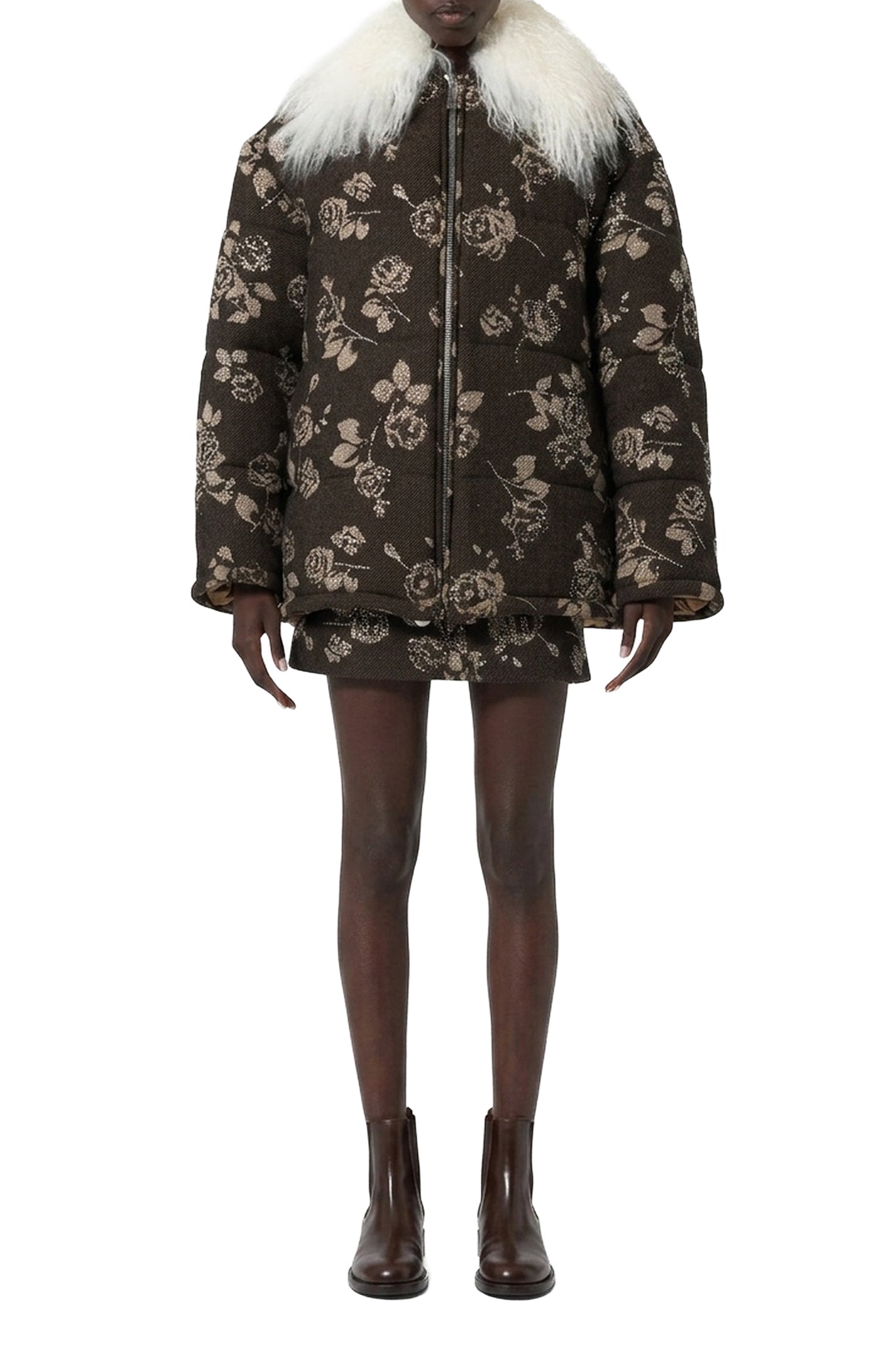 BROWN // BOMBER/BOMBER JACKET