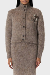 Pull en mohair - Light Grey