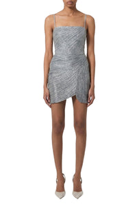 SILVER // GONNA RICAMATA/EMBROIDERED SKIRT