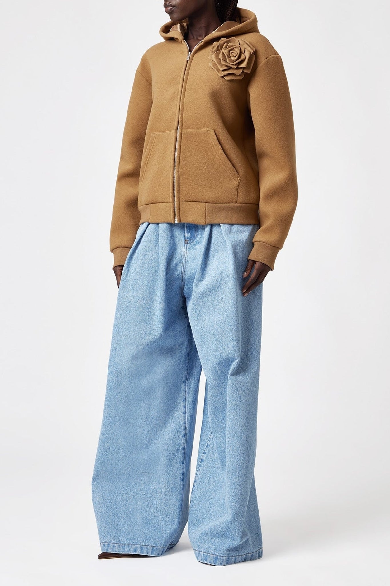Sweat en laine - Beige