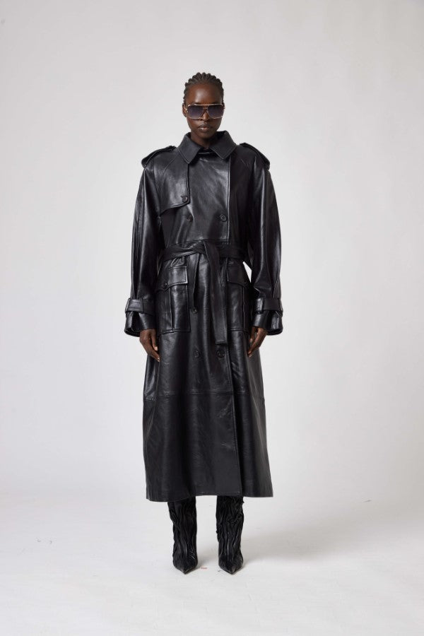 BLACK // TRENCH/TRENCH COAT
