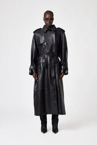 BLACK // TRENCH/TRENCH COAT